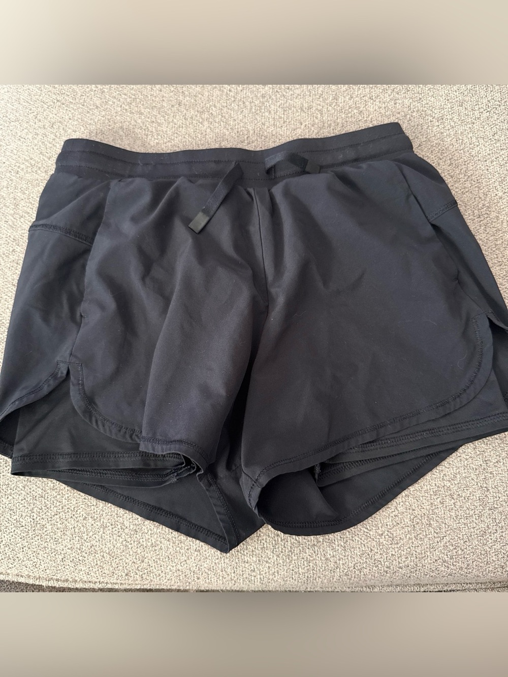 all in motion Black Athletic Shorts with Inner Label